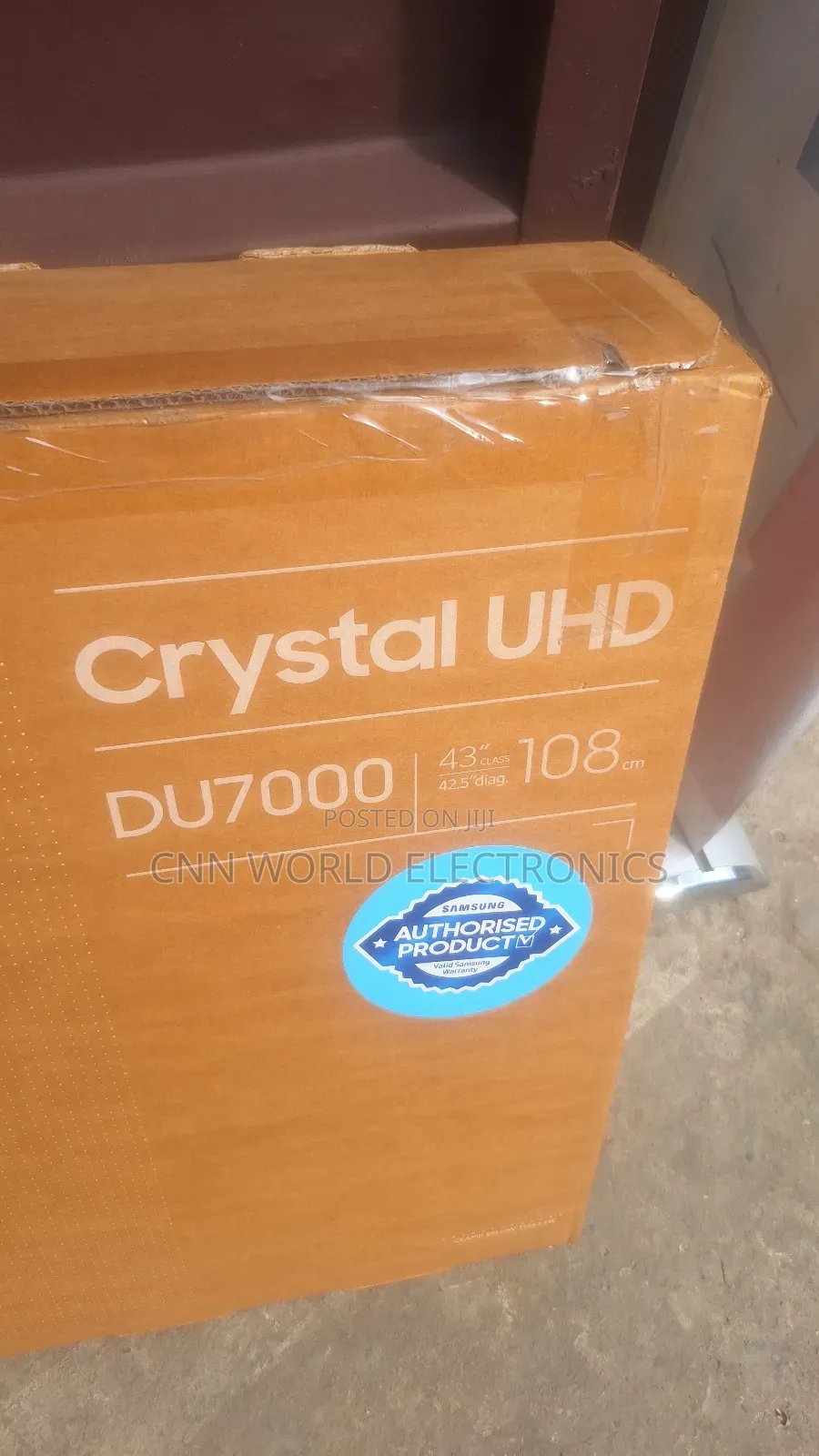 New Samsung 43inch Crystal Uhd 4k Smart (Du700) Bluetooth Netflix App