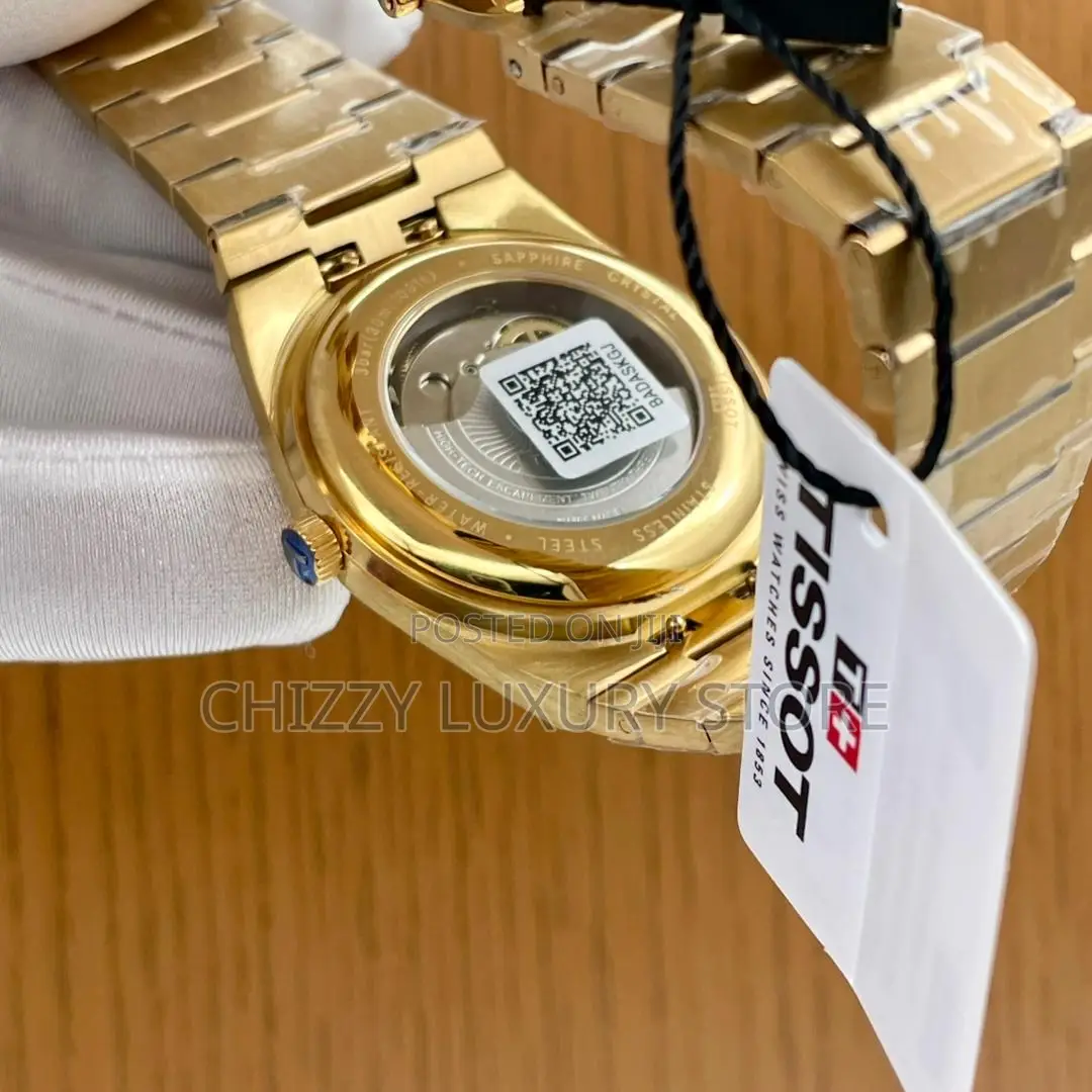 Tissot Quality Luxury Ladies Chain Strap Wristwatch