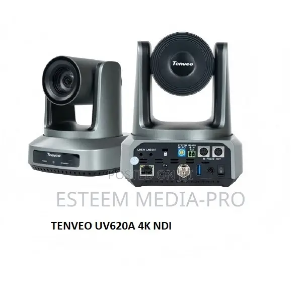 Tenveo Uv620a 4k60fps Ndihx Ai-Autotracking 20x Zoom PTZ Camera
