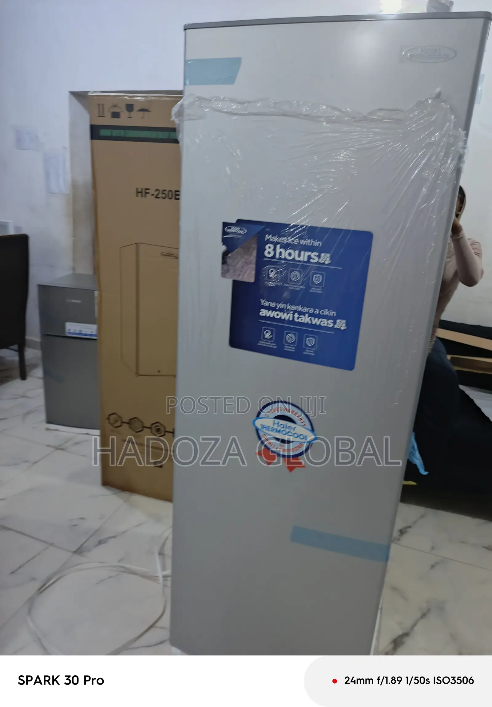 Compact Vertical Freezer – Haier Thermocool 250l