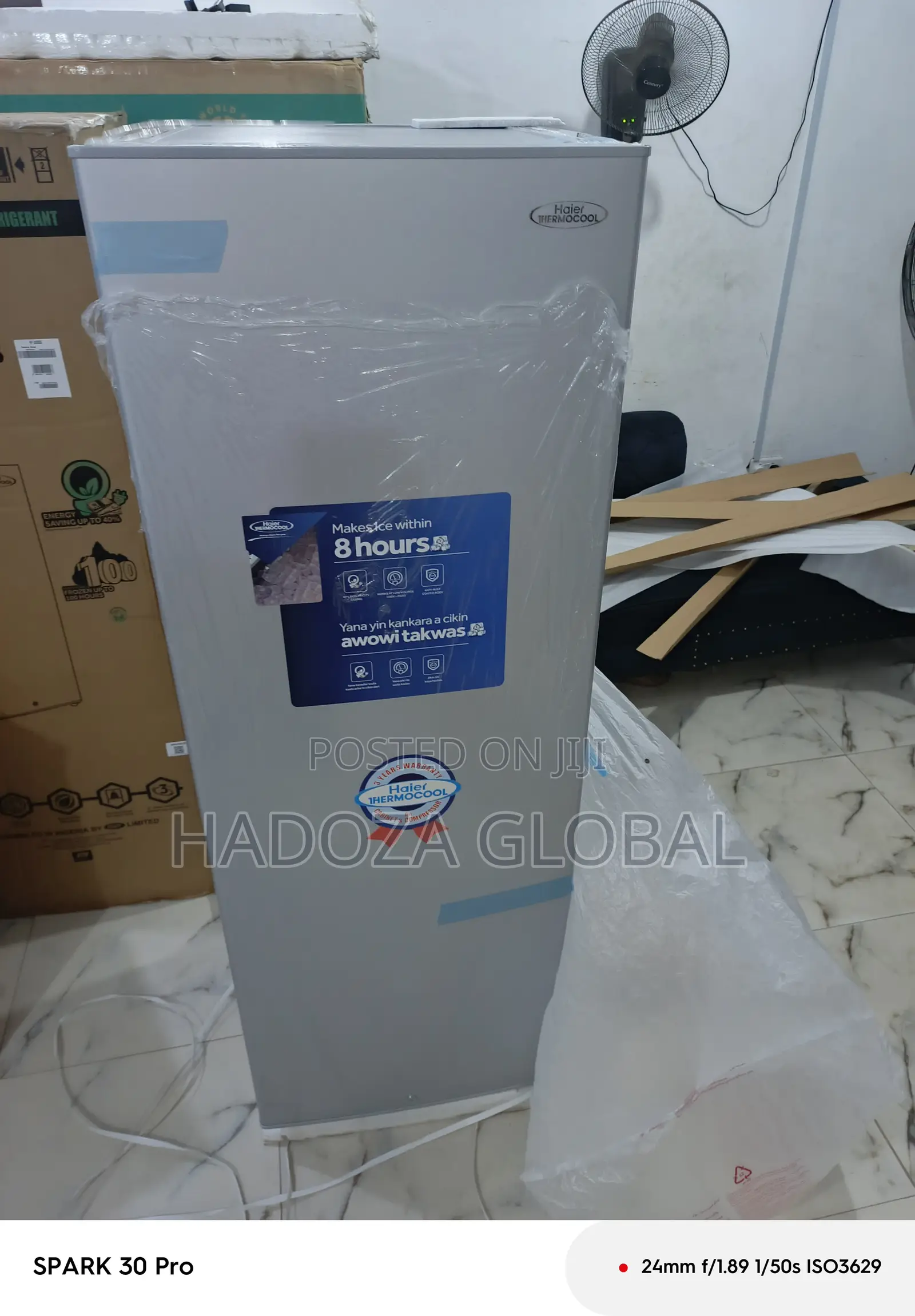 250l Haier Thermocool Freezer – Upright For Bulk Storage