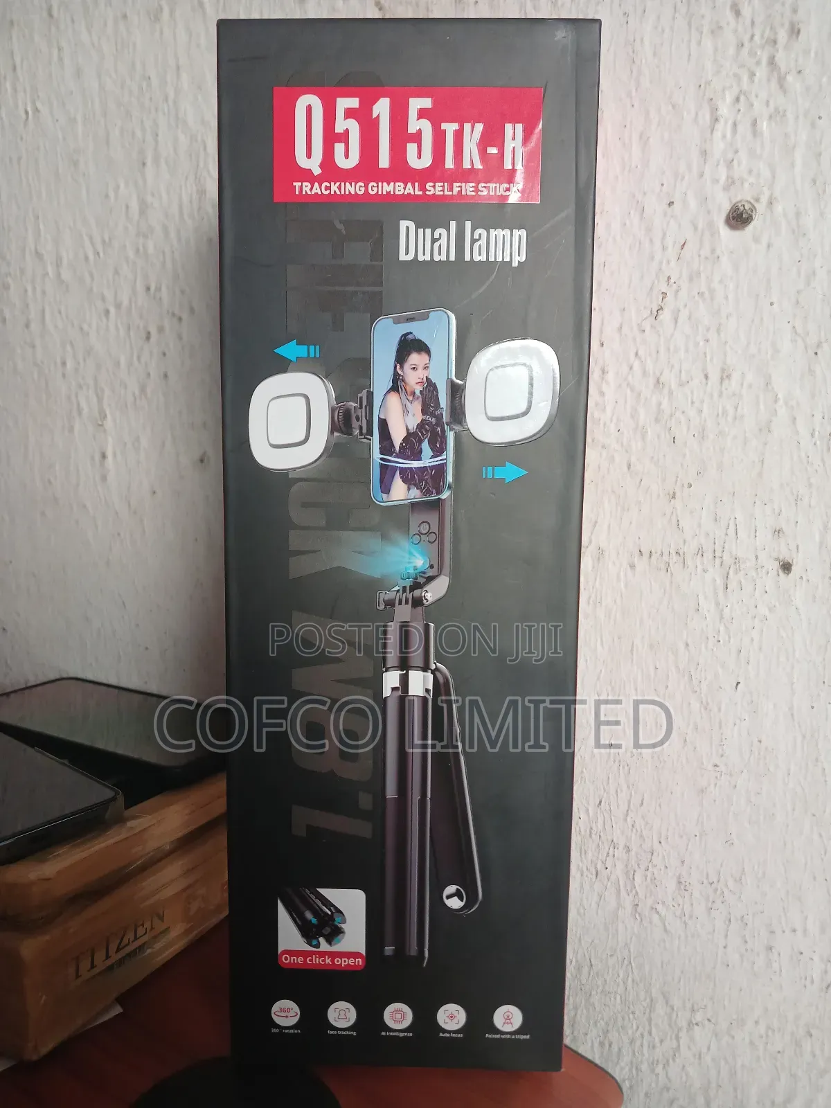 Q515tk-h Tracking Gimbal Selfie Stick
