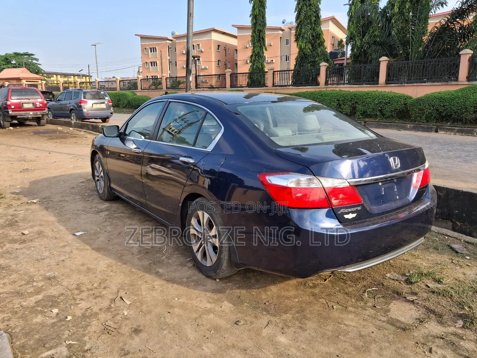 Honda Accord EX-L 4dr Sedan (2.4L 4cyl CVT) 2014 Blue