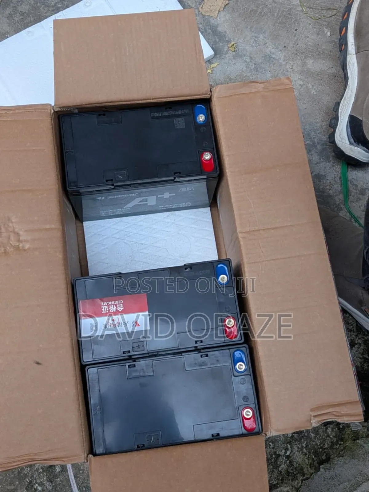 4 PCS of Bumper Car Battery