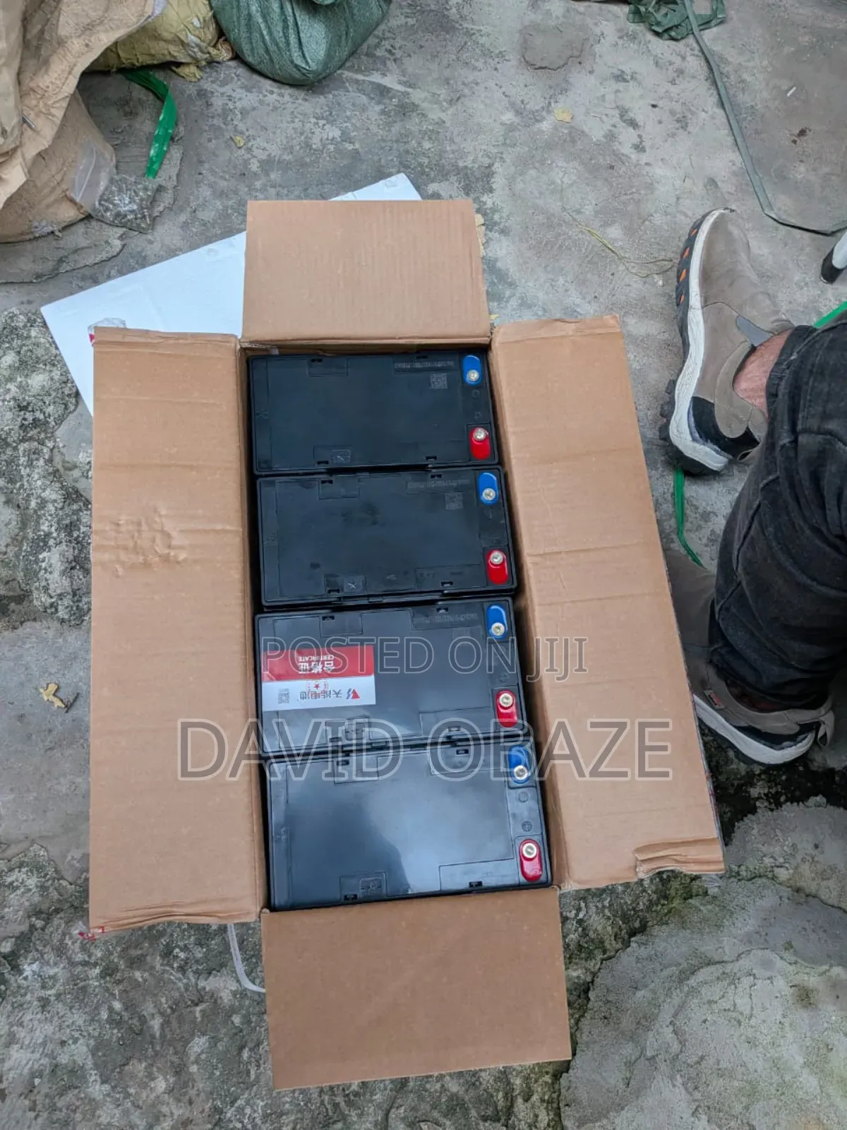 4 PCS of Bumper Car Battery