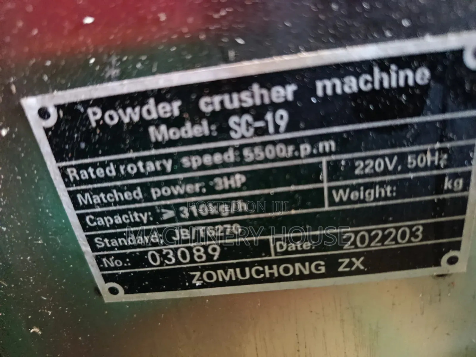 Powder Crusher Machine Hammer Mill Machines