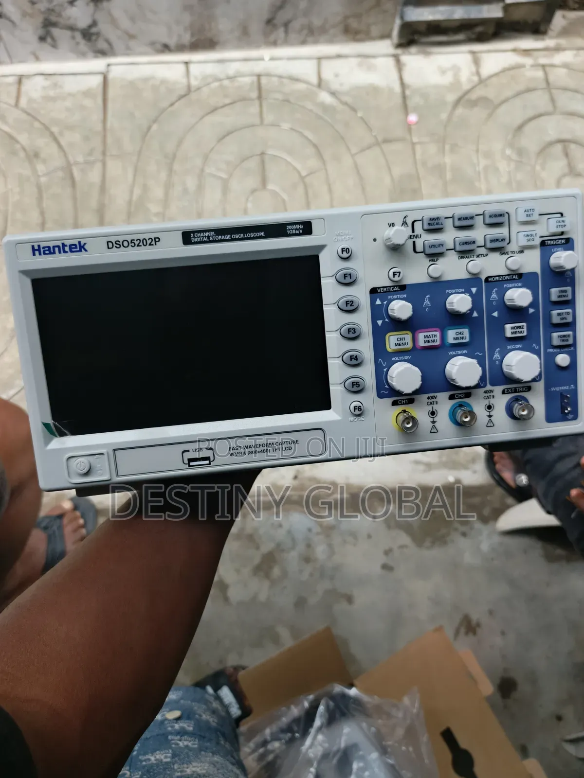 Hantek 200mhz Digital Oscilloscope