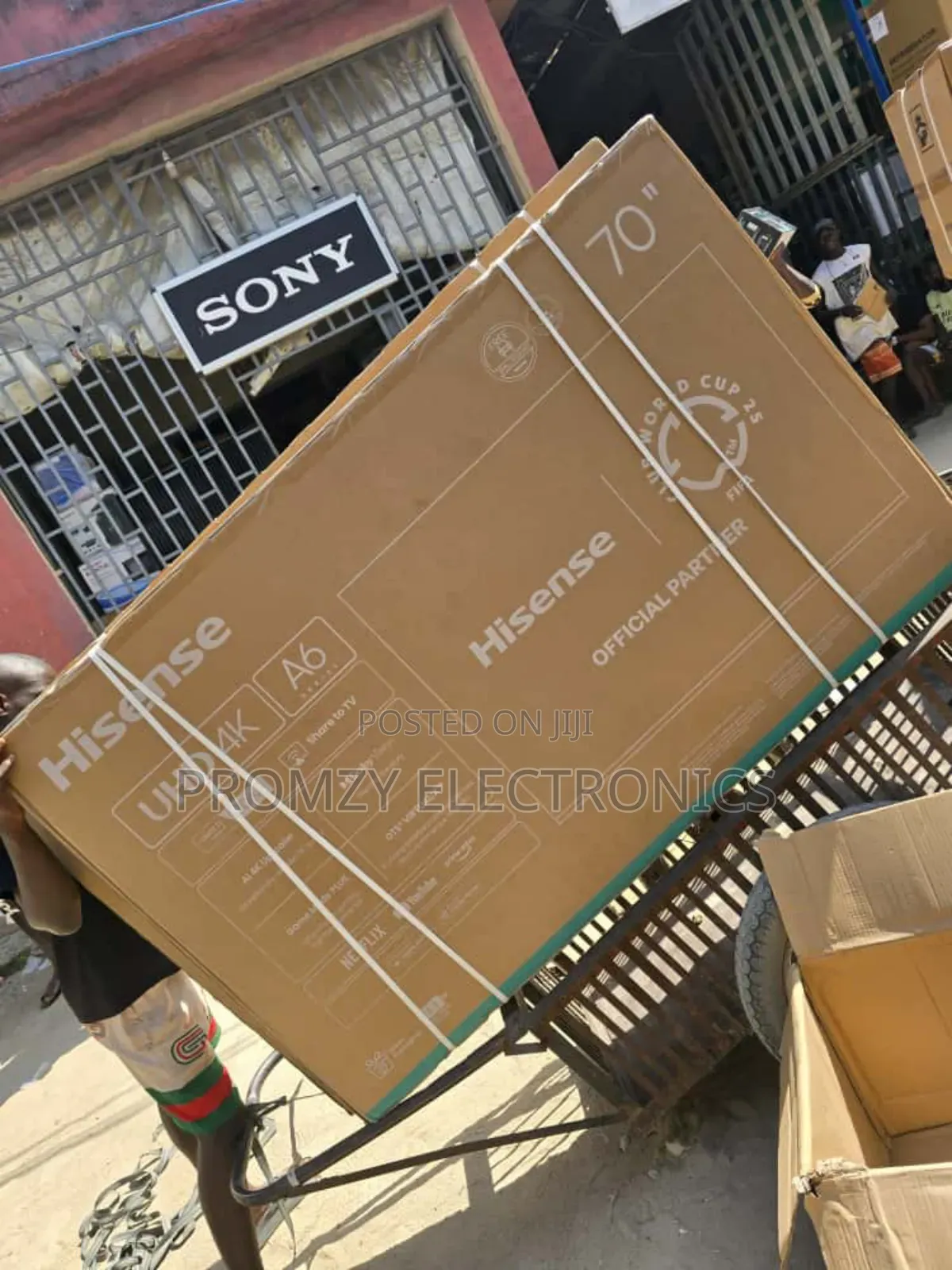 Hisense Smart Television 70inche Uhd 4k A6 Series