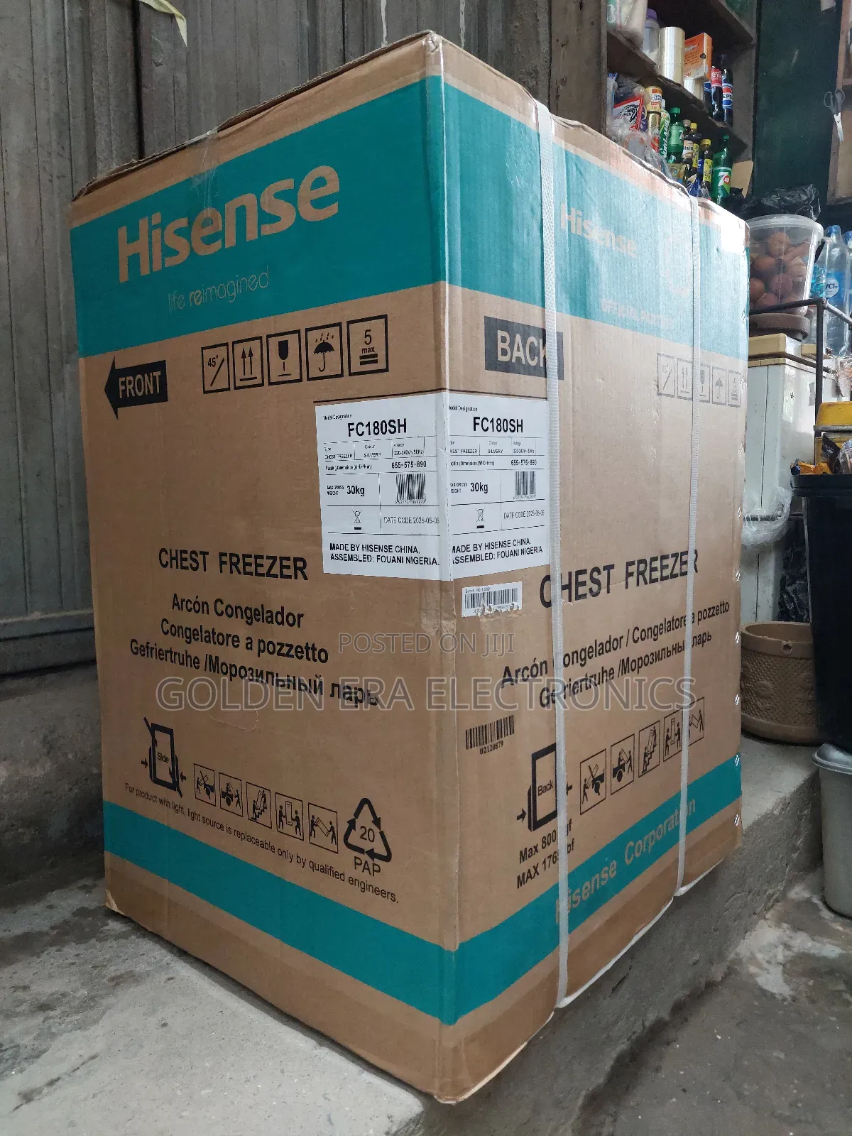 Hisens Deep Freezer 142litrs