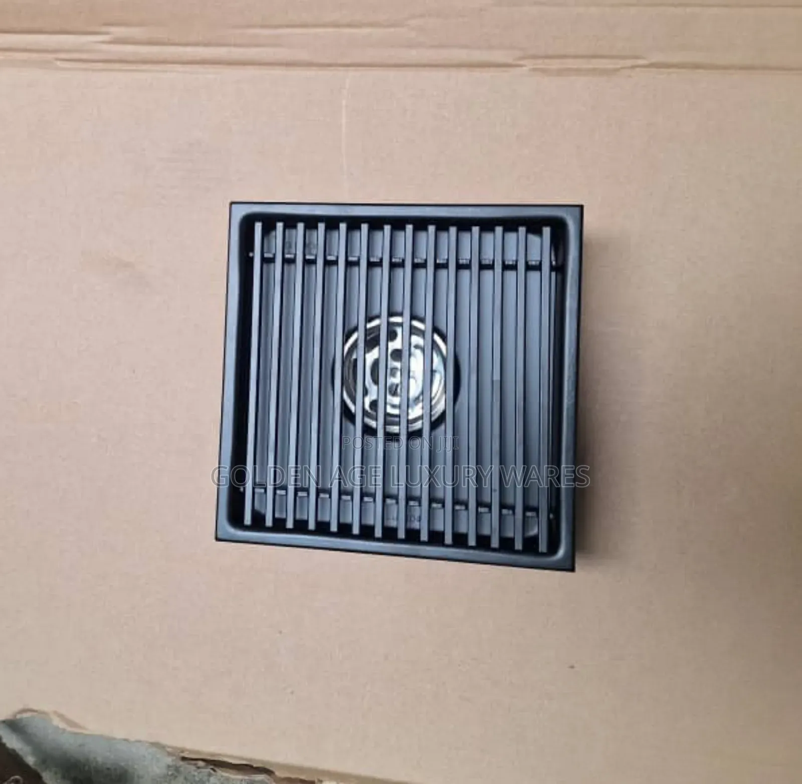 15x15 Black Floor Drain