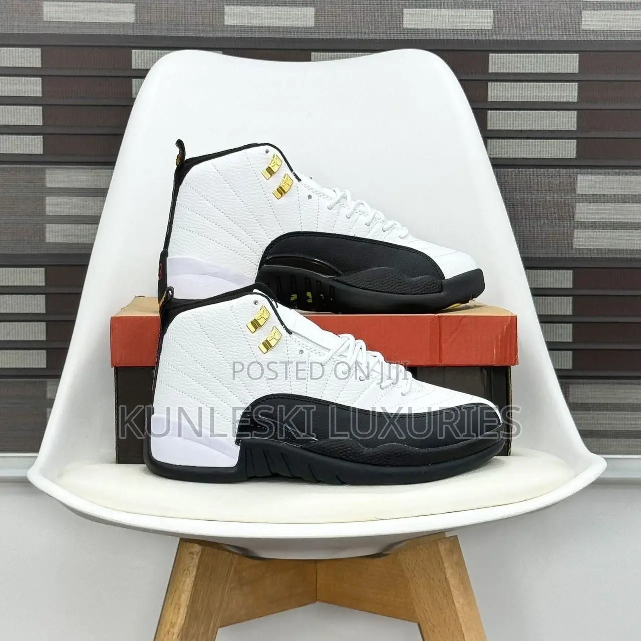Original Air Jordan 12 Retro Gs Cherry Sneakers