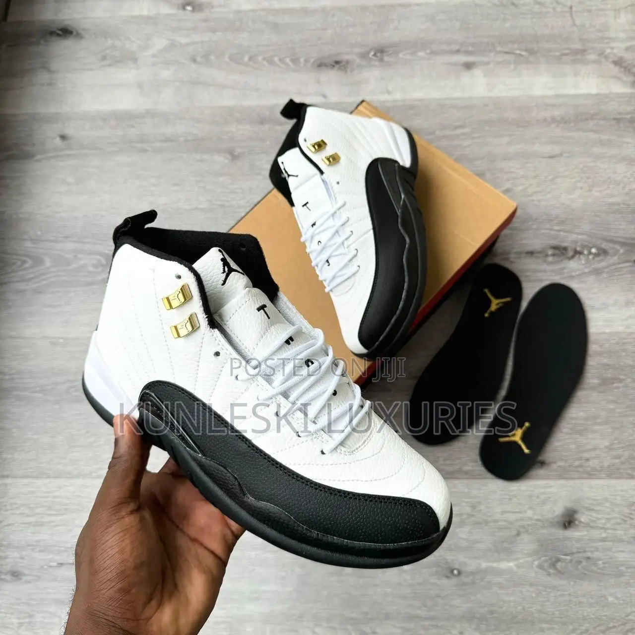 Original Air Jordan 12 Retro Gs Cherry Sneakers