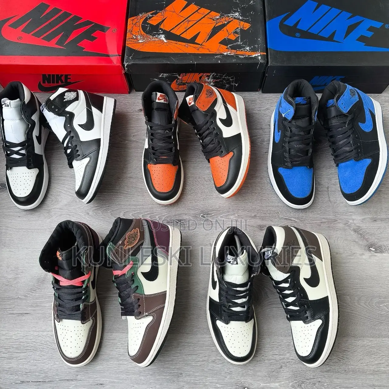 Original Air Jordan 1 High-Top Og Sneakers Collections