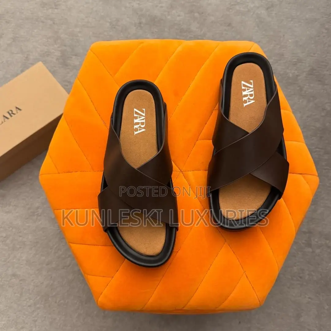 Original Zara Criss-Cross Slippere in 2 Colors