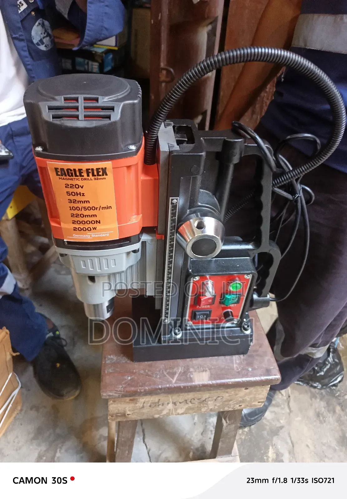 Magnetic Drill 32mm Eagle Flex Heavy Duty