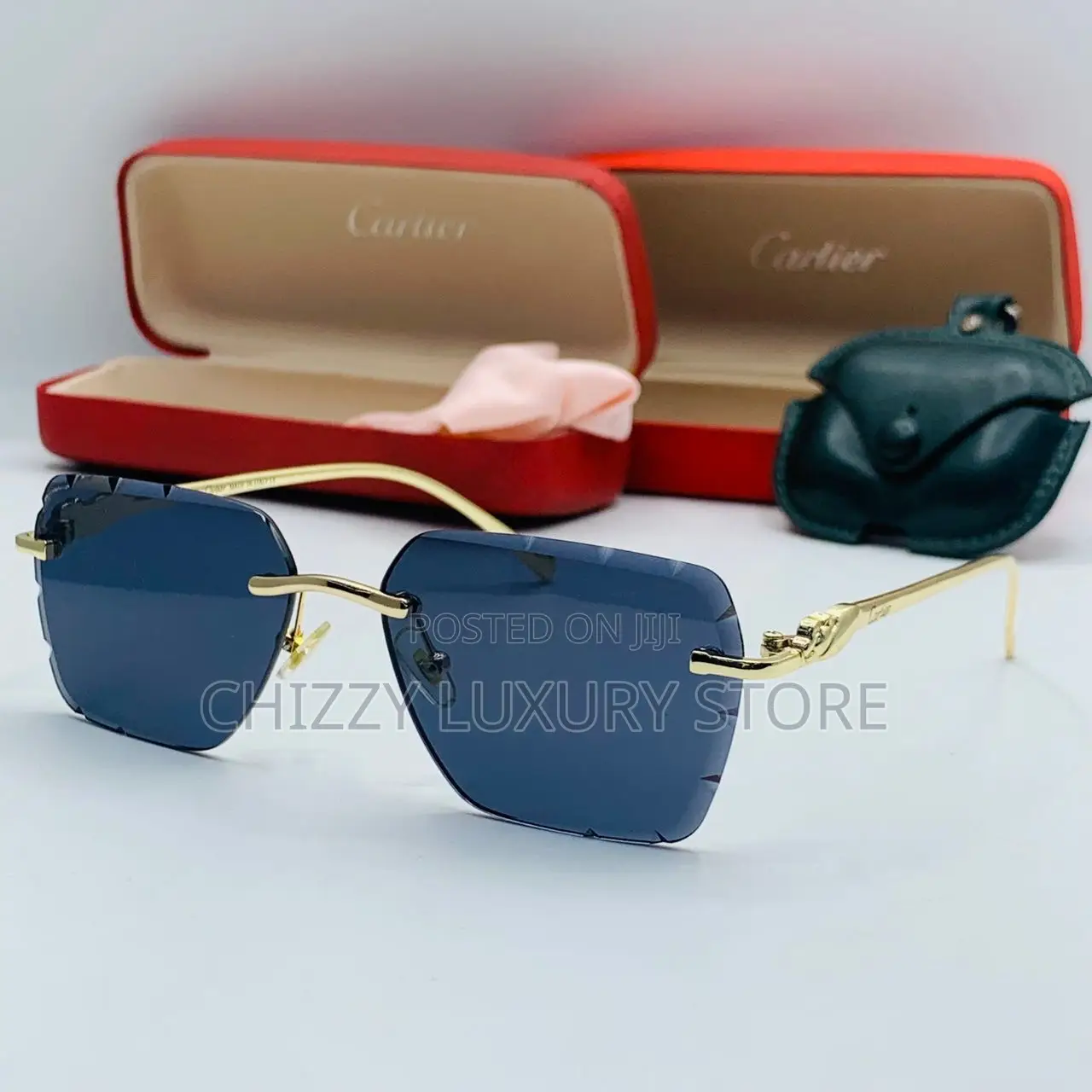 Cartier Quality Luxury Men Sunglasses