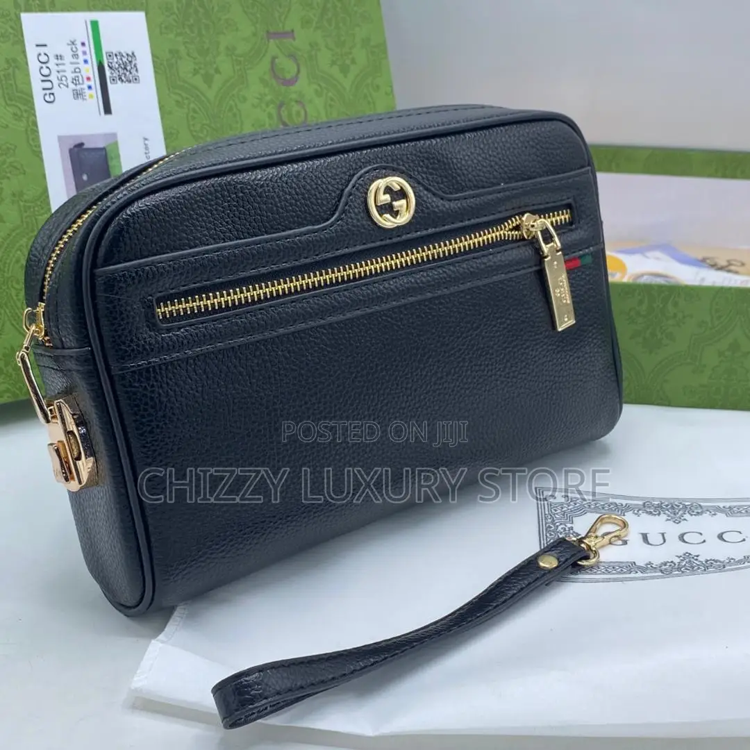 Hermes Quality Luxury Men Genuine Leather Purse