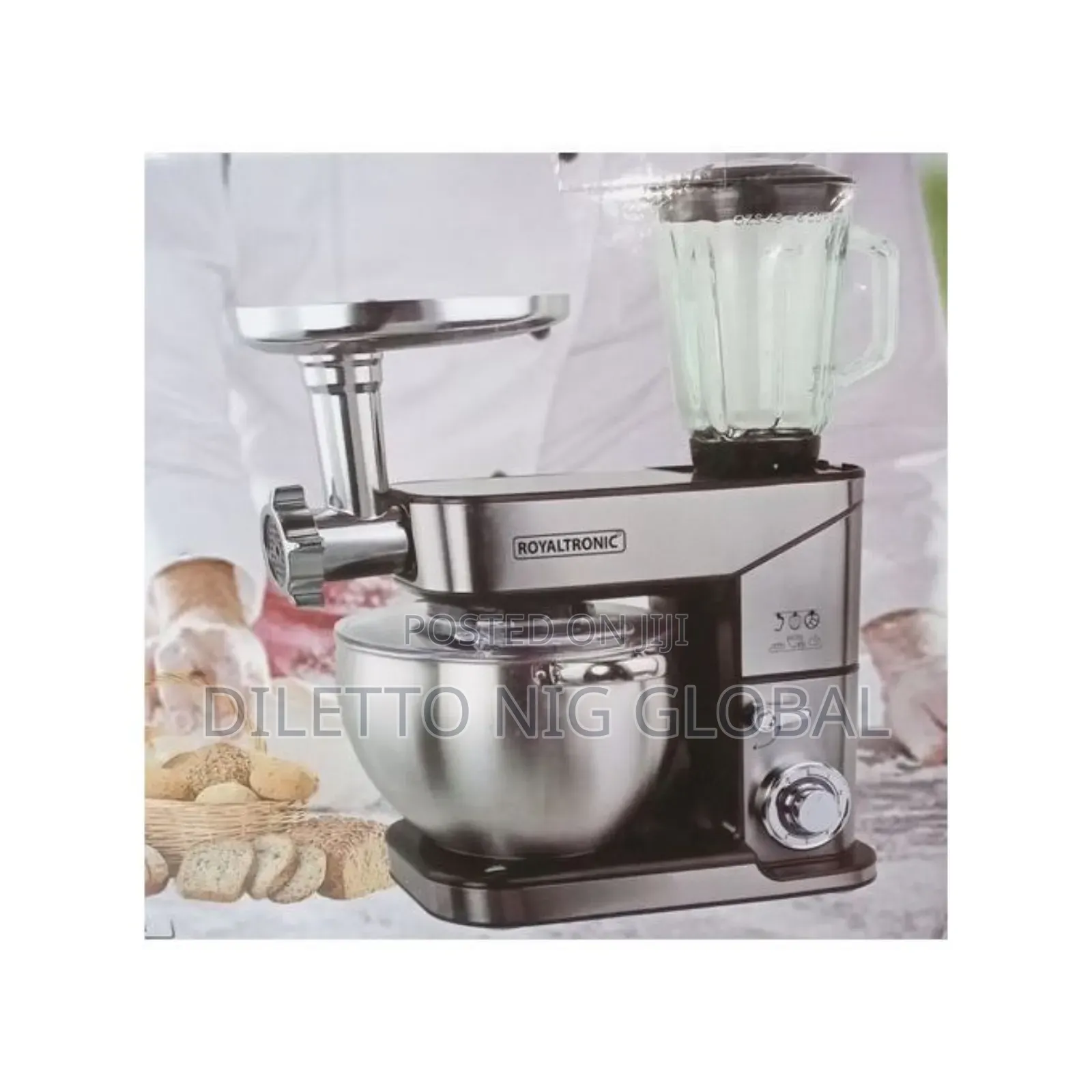Royaltronic 3 - In - 1 Cakemixer, Blender, Meat Grinder