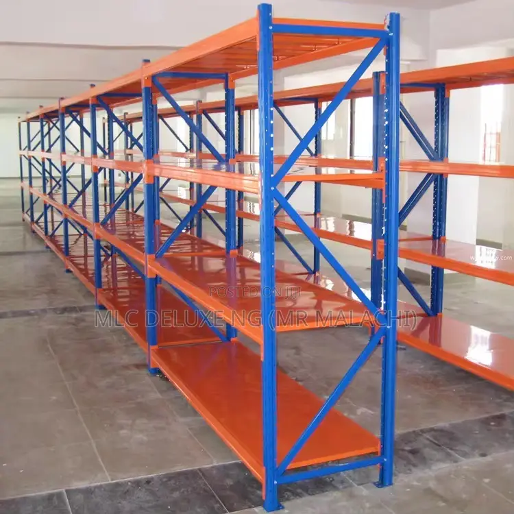 Industrial Rack (Blue And Orange) Heavy Duty Warehouse Storage Shelf