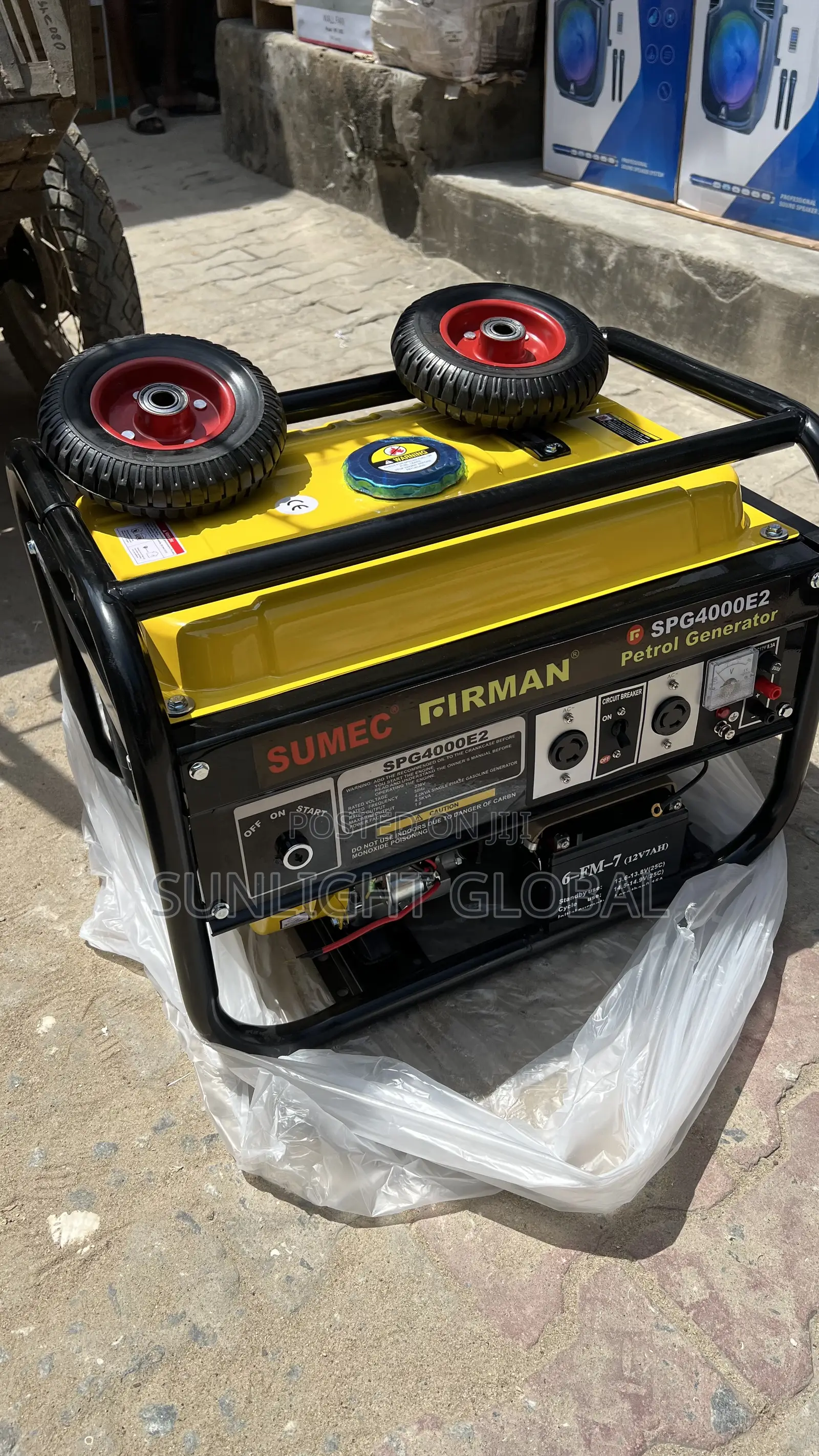 Sumec Firman Petrol Generator Key 4.5kva