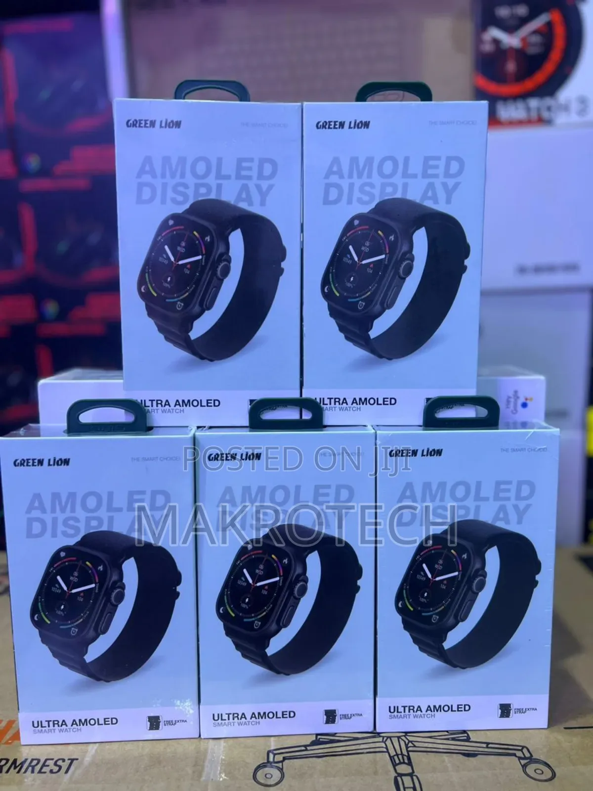 Green Lion Ultra Amoled Smart Watch