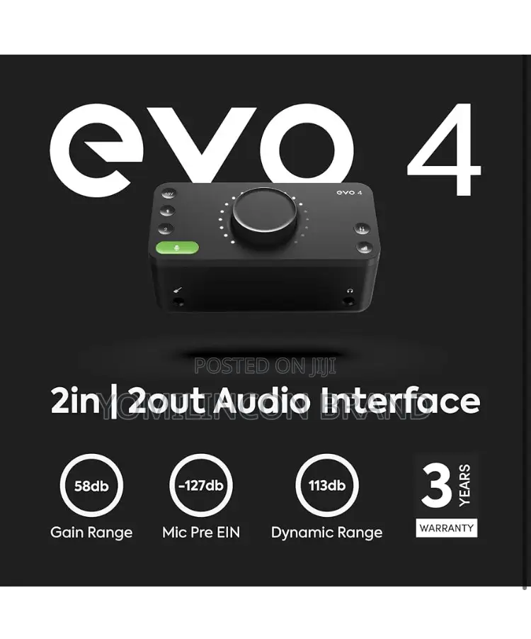 Audient Evo 4 Usb Audio Interface