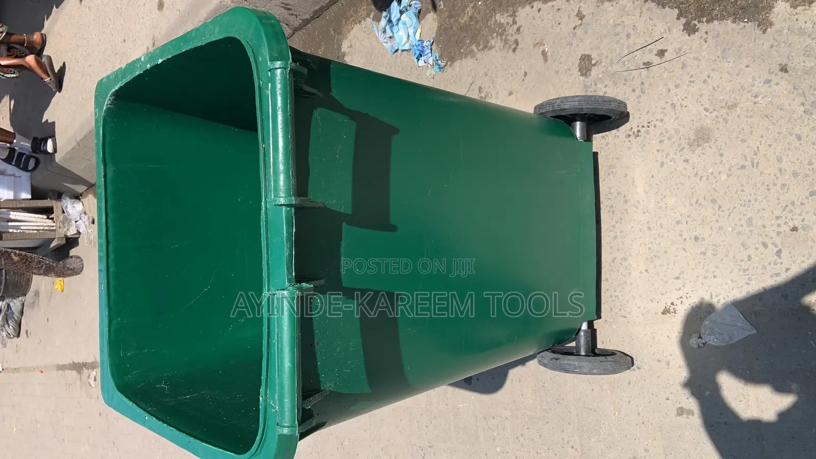 240litres Waste Bin (Green Colour)