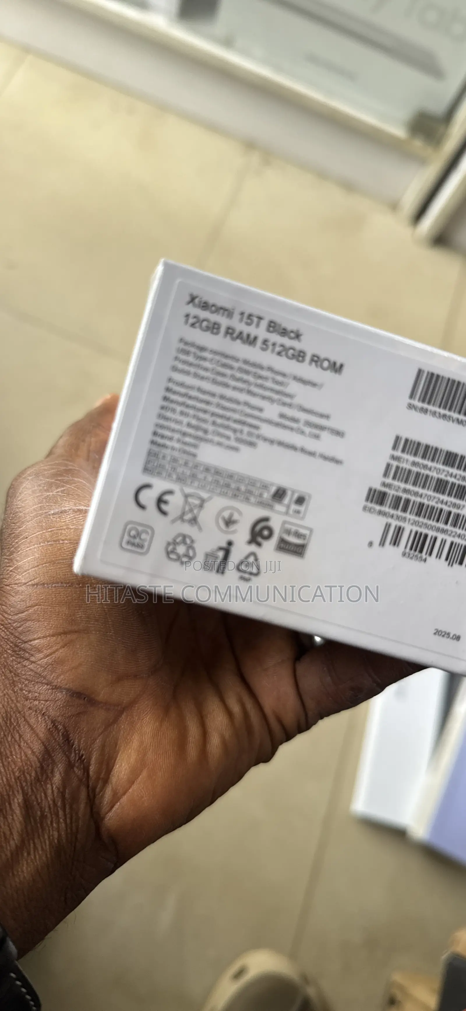 New Xiaomi 15T 512 GB Black