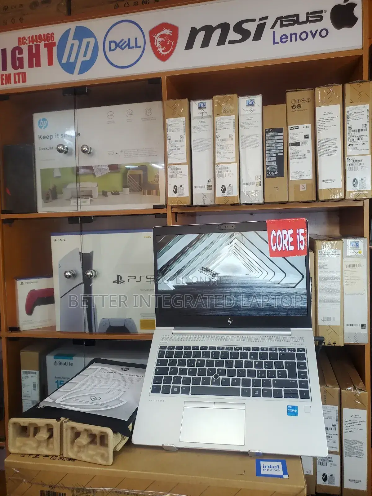 New Laptop HP ProBook 640 8GB Intel Core i5 SSD 512GB