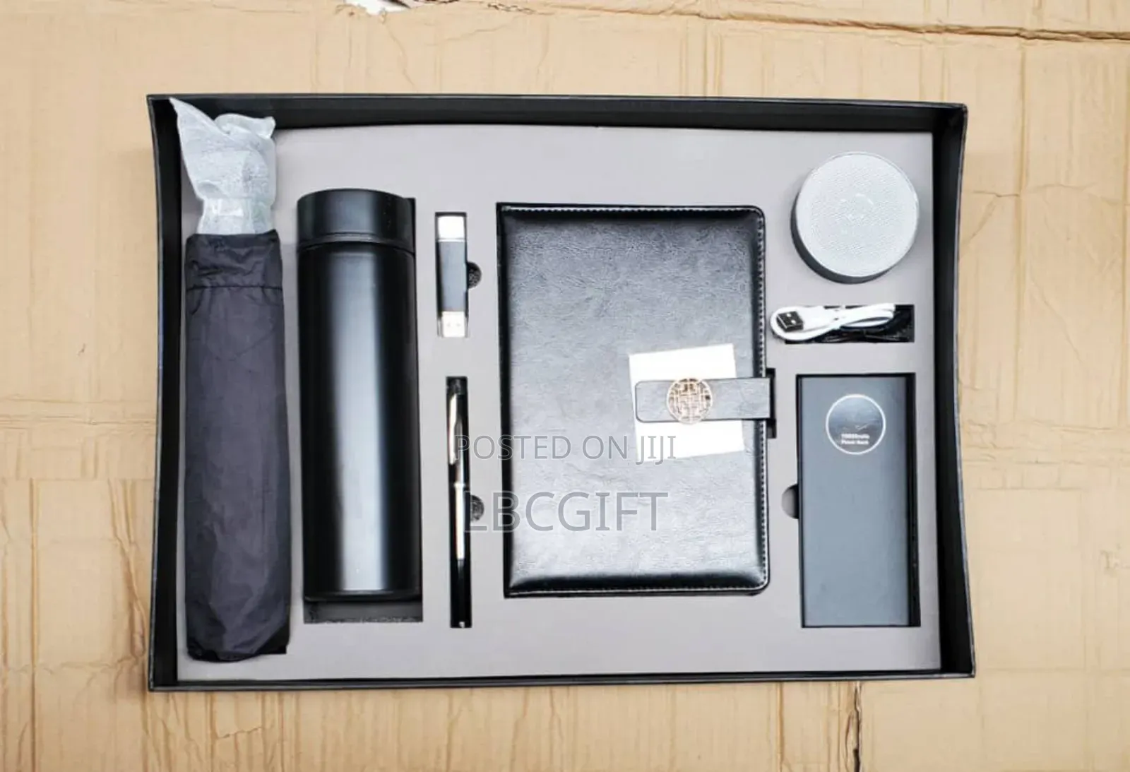 Executive 7 in 1 Gift Set With Umbrella (Wholesale Only