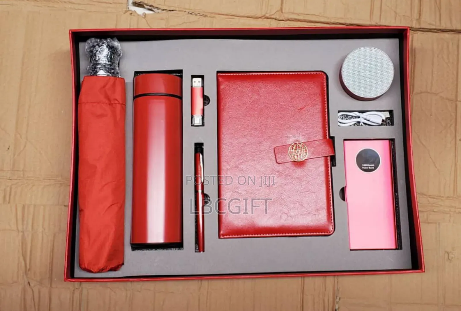 Executive 7 in 1 Gift Set With Umbrella (Wholesale Only