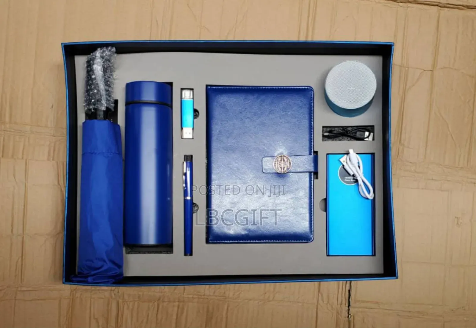 Executive 7 in 1 Gift Set With Umbrella (Wholesale Only