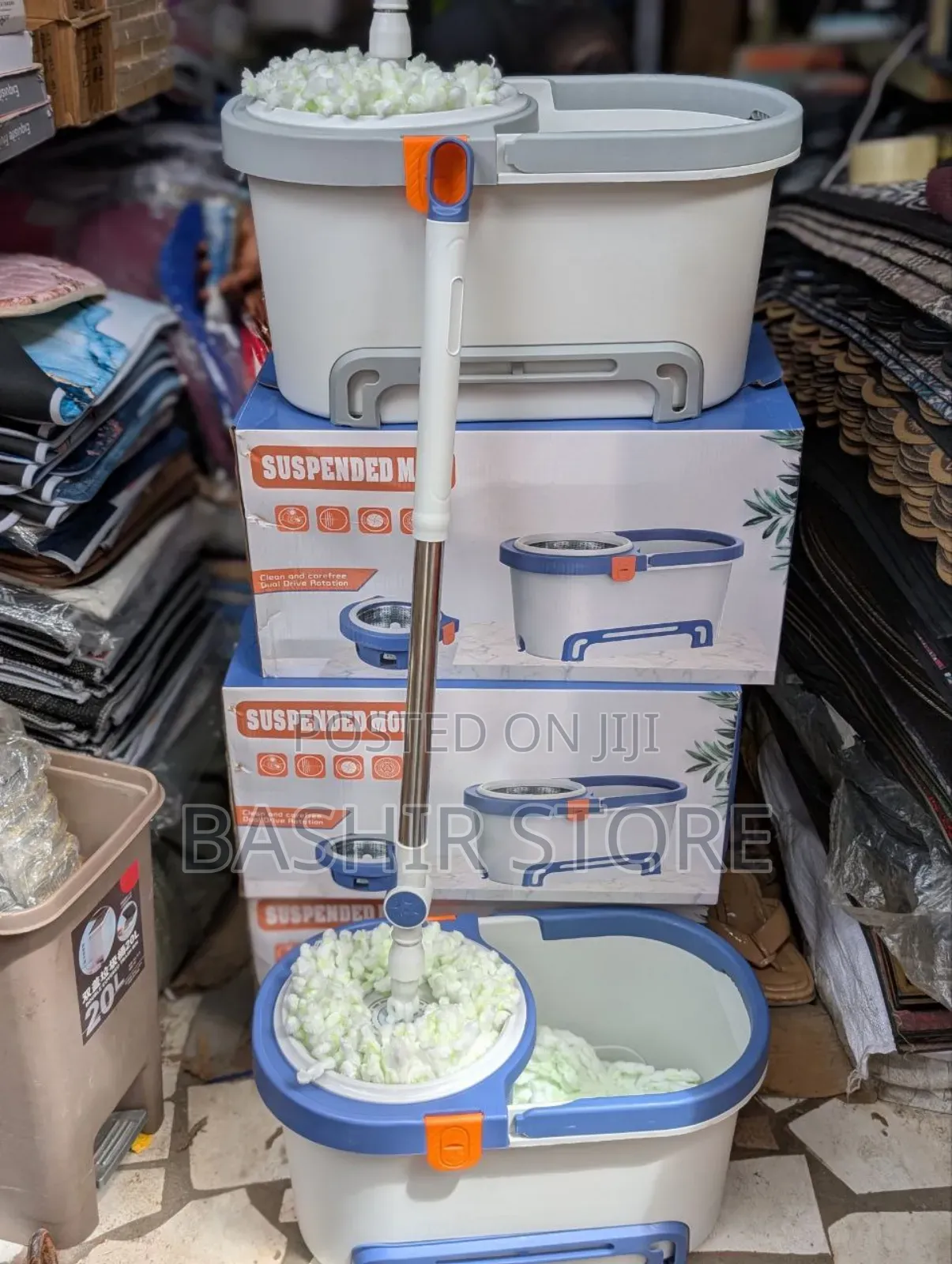 Spin Mop and Bucket Set