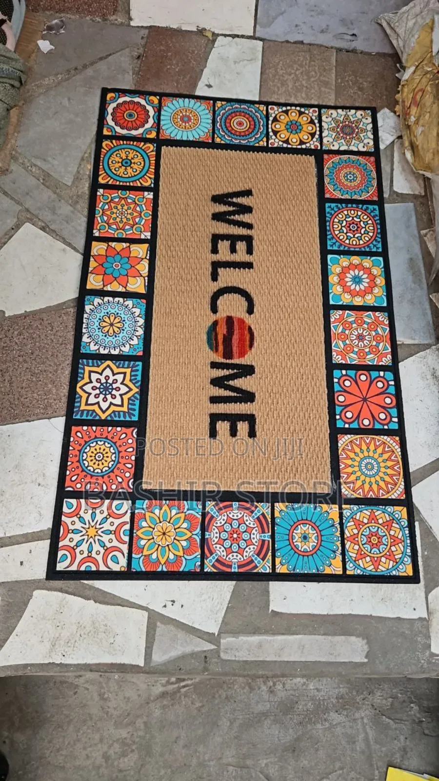 Nobel Trends Mosaic Coir Welcome Doormat.