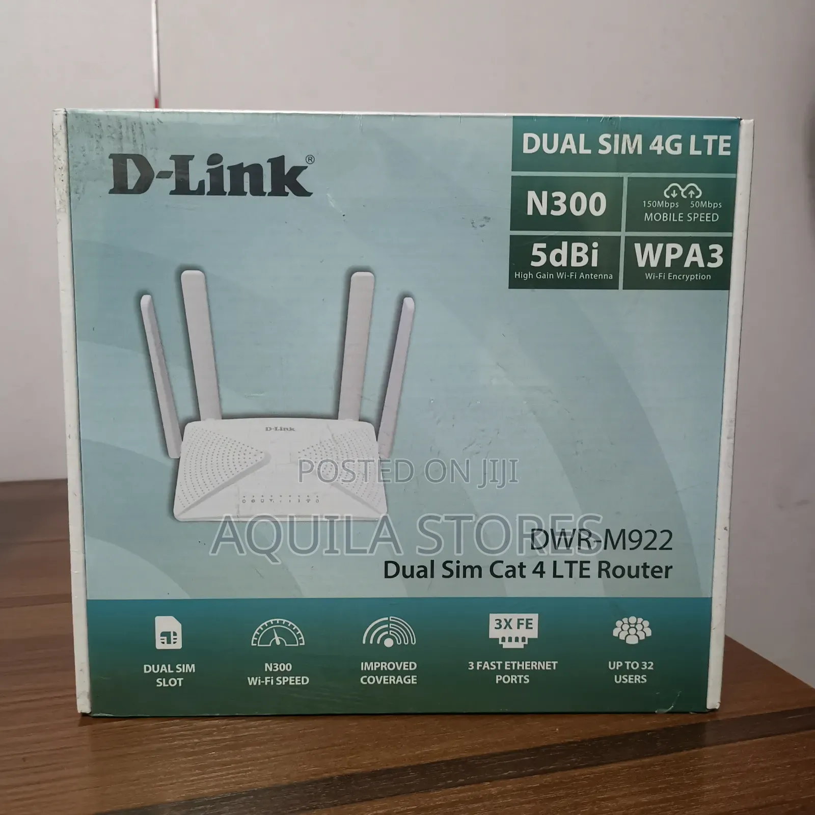D-Link DWR-M922 Dual Sim 4g Lte Router