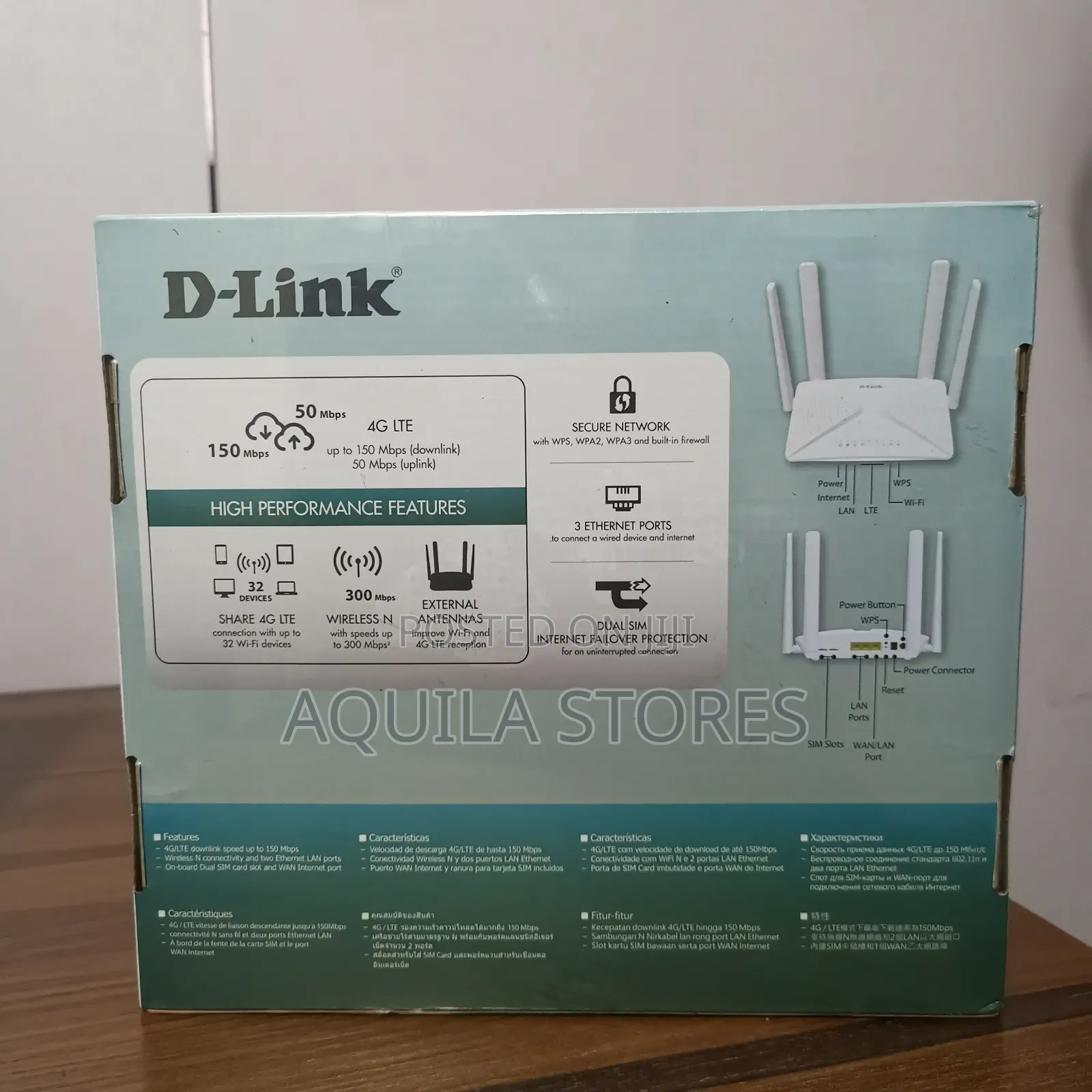 D-Link DWR-M922 Dual Sim 4g Lte Router