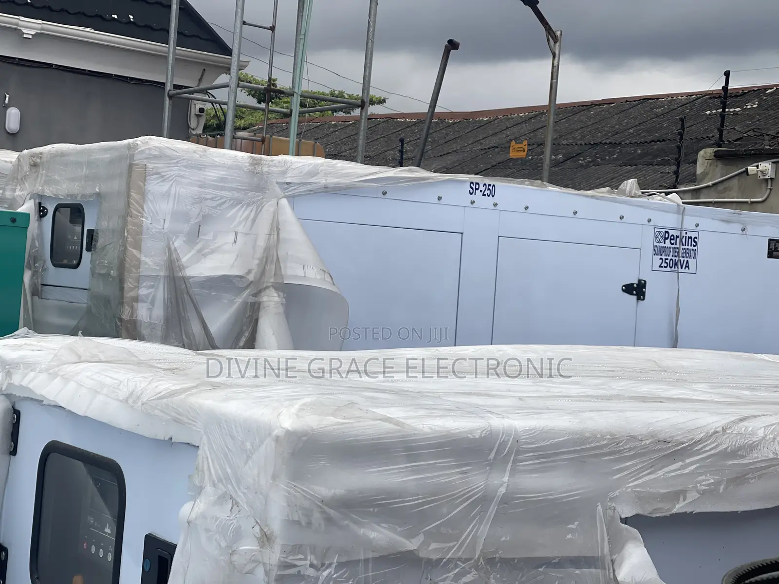 250kva Soundproof Perkins Diesel Generator Copper Coilll