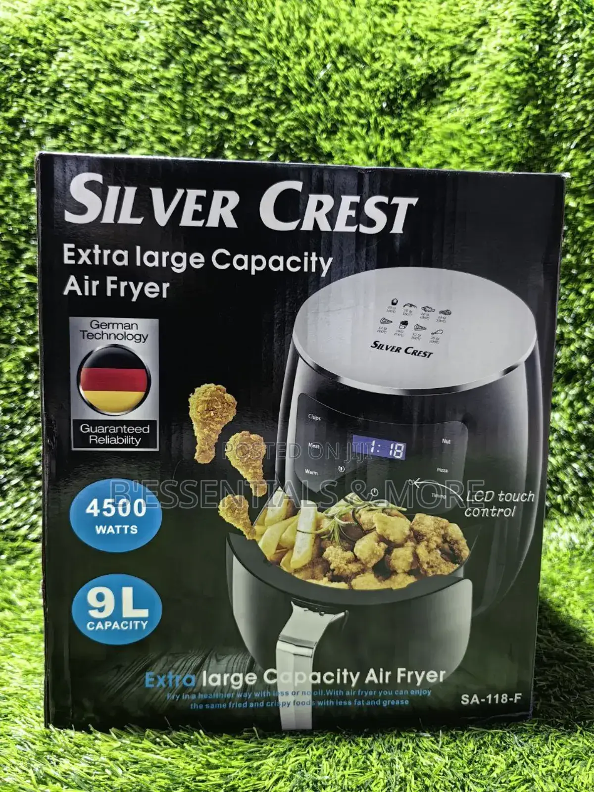 9litres Silvercrest Digital Air Fryer