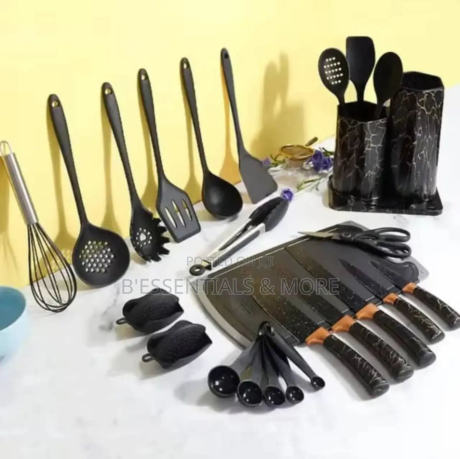 Marble Silicone Spoons