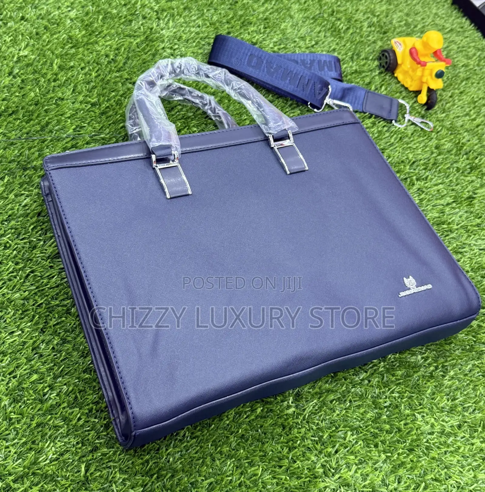 High Quality Luxury Men Genuine Leather Laptop Bag