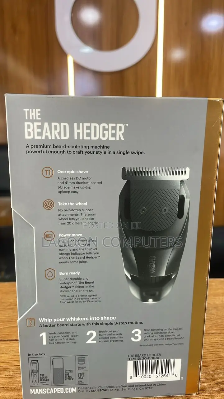 Manscaped the Beard Hedger Premium Men's Beard Trimmer, Facial Hair
