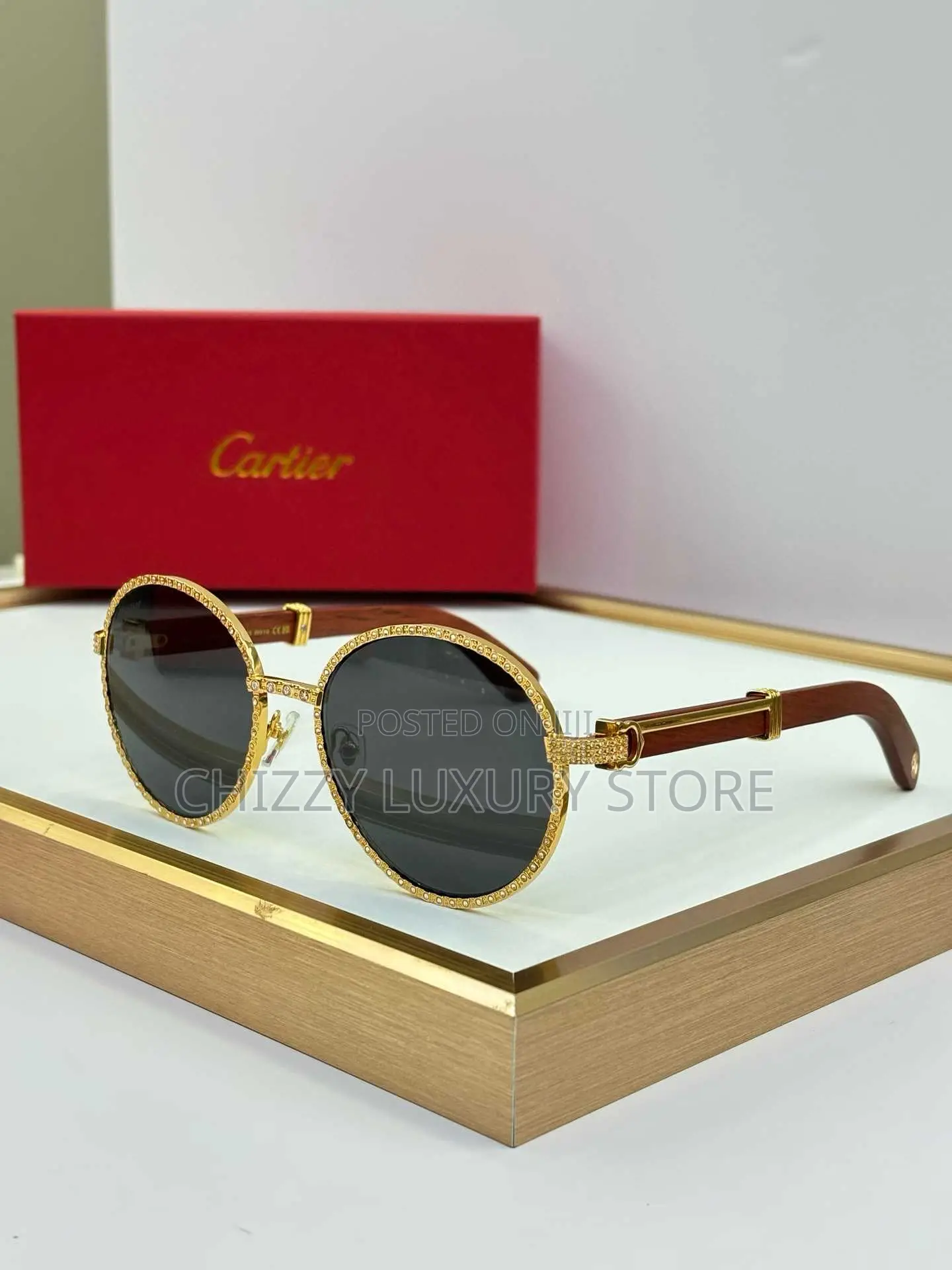 Cartier Quality Luxury Men Sunglasses
