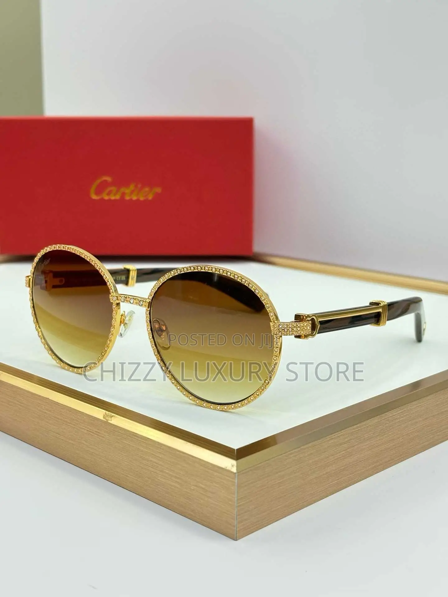 Cartier Quality Luxury Men Sunglasses