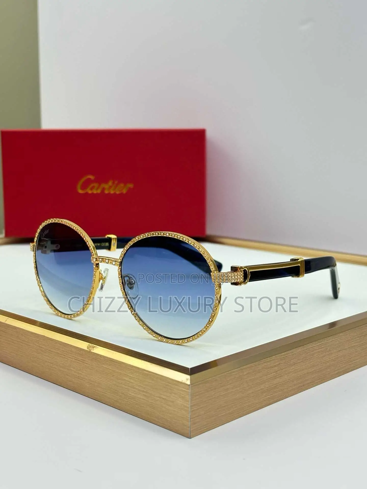 Cartier Quality Luxury Men Sunglasses