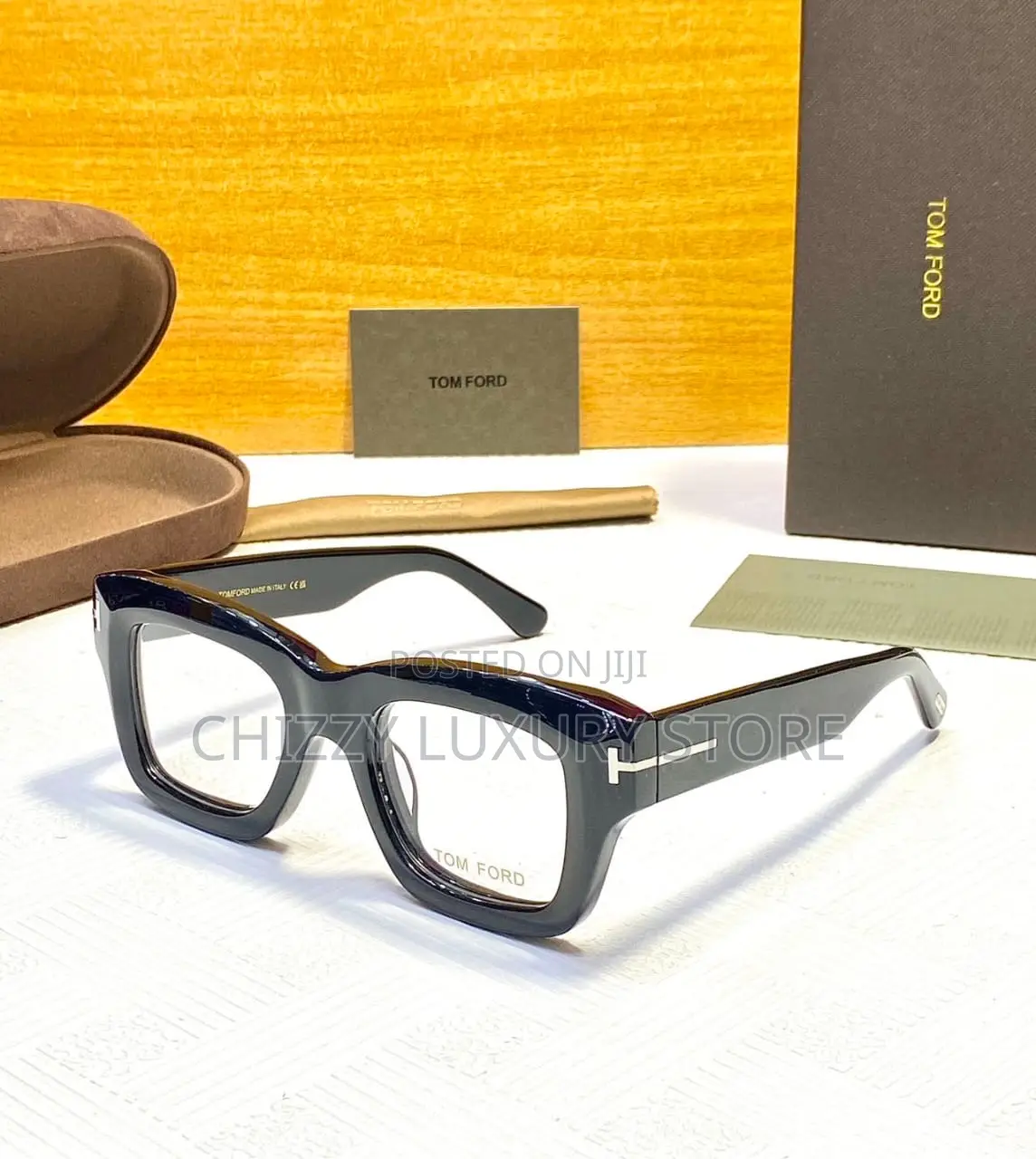 Tom Ford Quality Luxury Men Frame Glasses