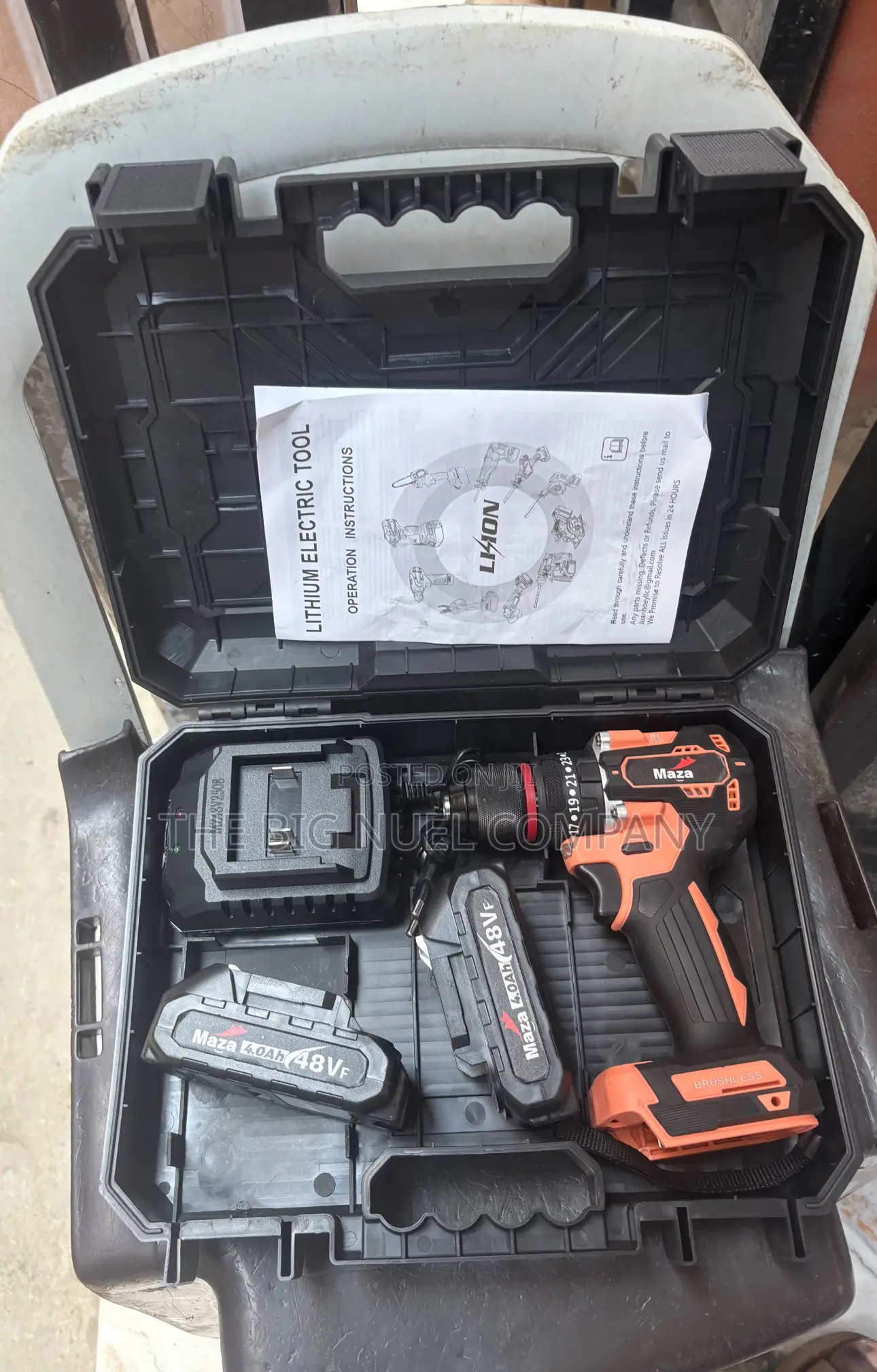 Drilling Machine Rechargeable 48v Impact
