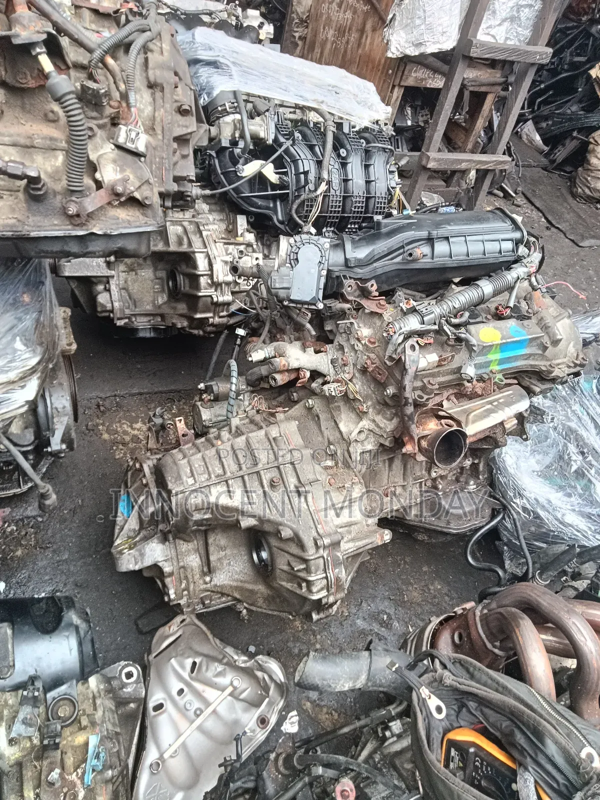 Lexus Es350 2gr-fe Vvti Engine And Transmission.