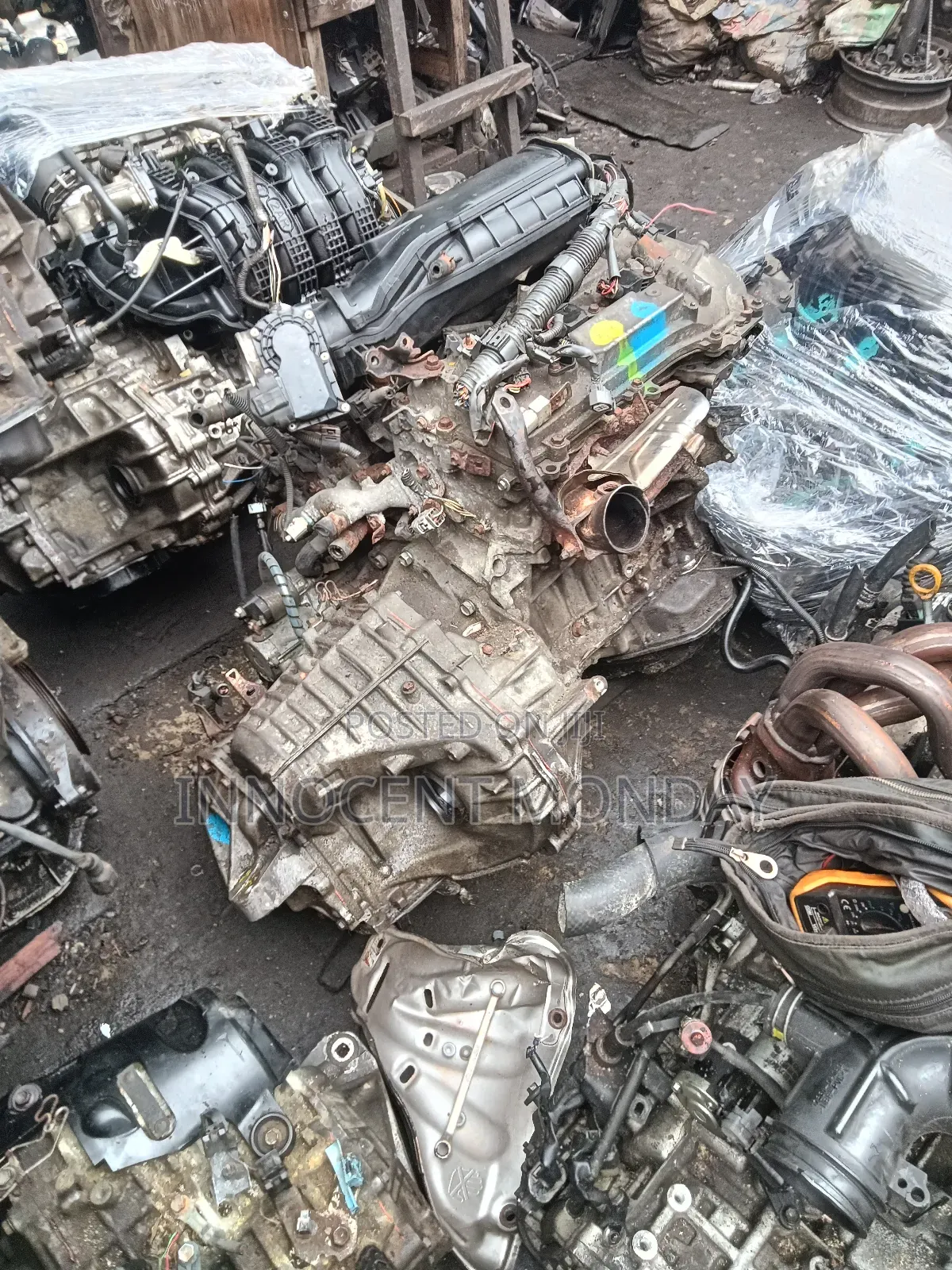 Lexus Es350 2gr-fe Vvti Engine And Transmission.