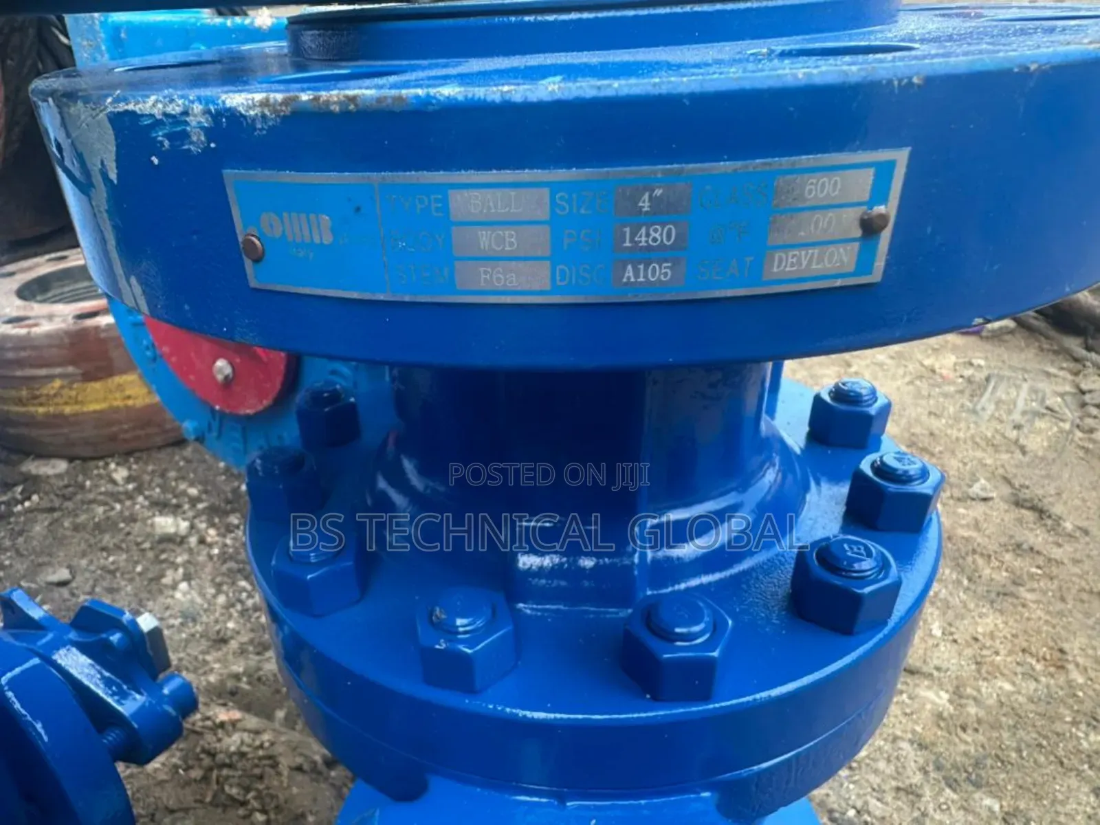 4" X 600 Ball Valve