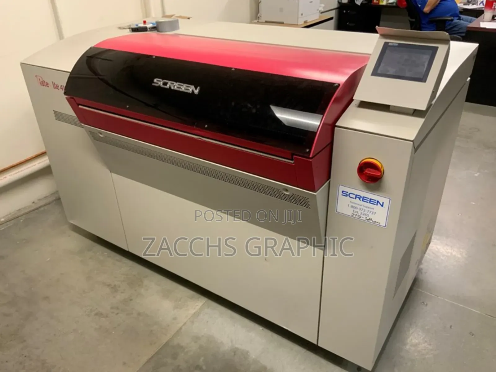 Ctp Screen, Platerite 4100 Ctp System (2010)
